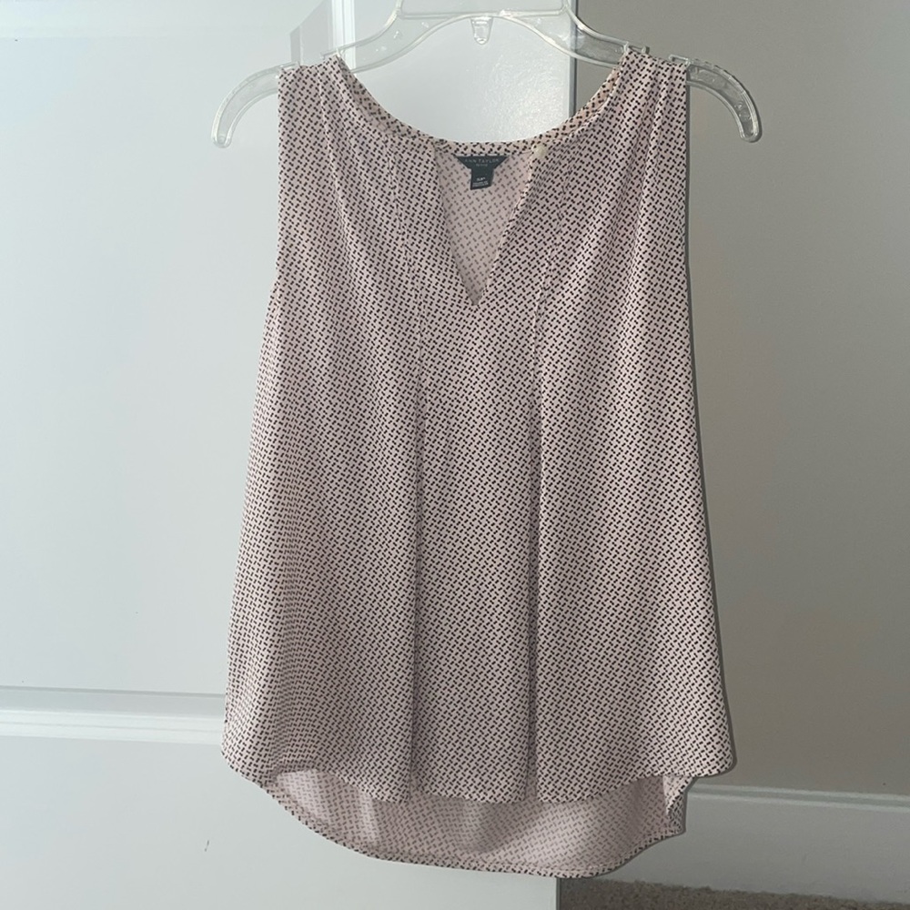 Ann Taylor Small Petite Shell Blouse